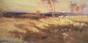 Arthur streeton Golden Summer (nn02) oil on canvas